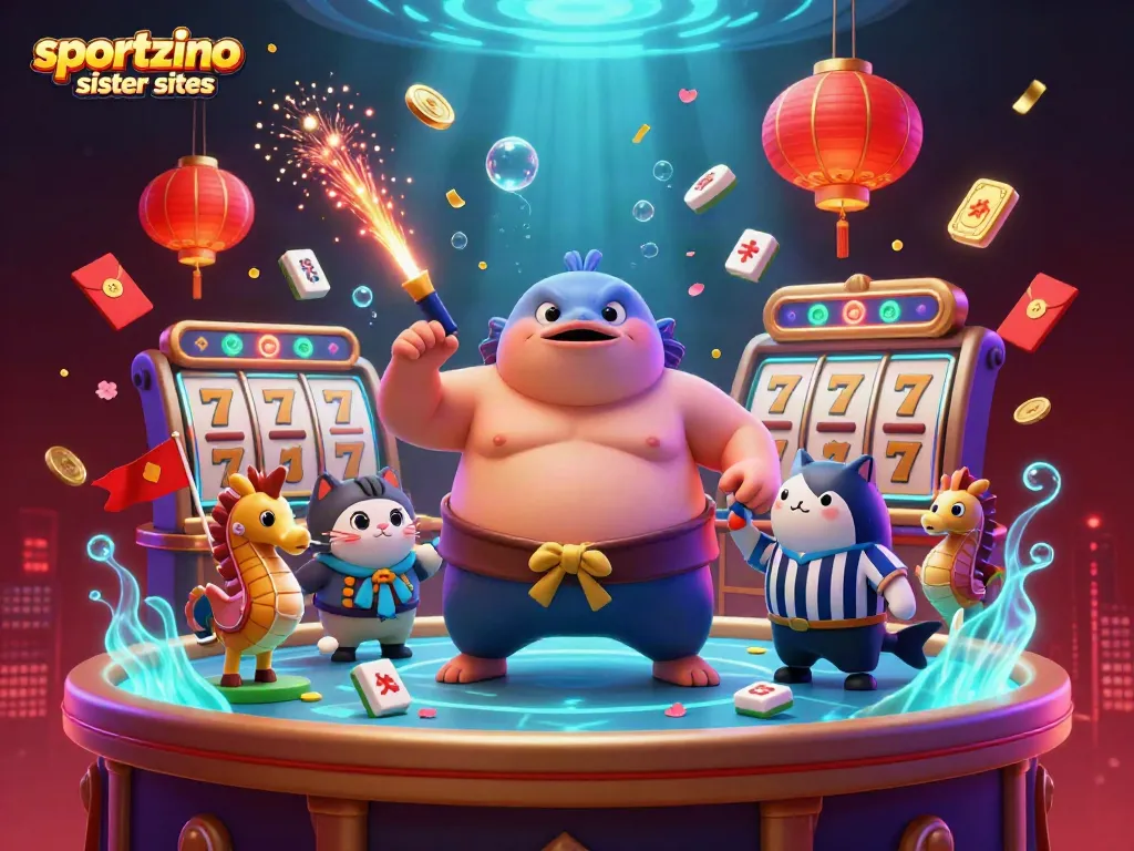 Engage in the excitement of sportzino sister sites with vibrant underwater casino games featuring dynamic characters.