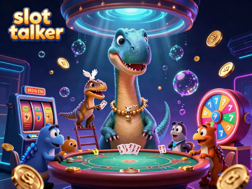Experience the excitement of slot talker with dynamic 3D casino characters and elements bursting with energy.