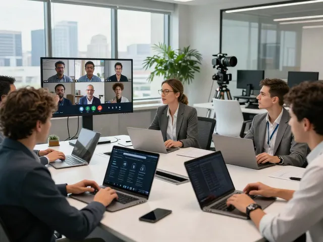 Deepfake protected Online Video Calls, Meetings and Conferencing in a modern collaborative workspace