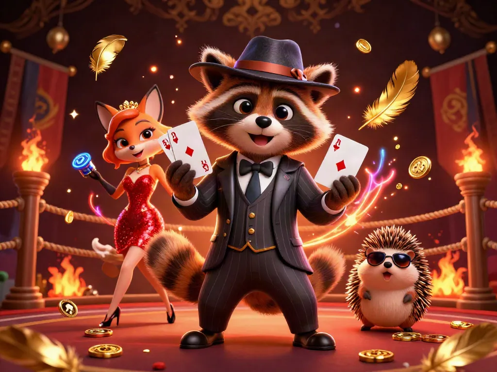 Experience the thrill of winning with bandungtoto at a vibrant 3D digital casino scene.