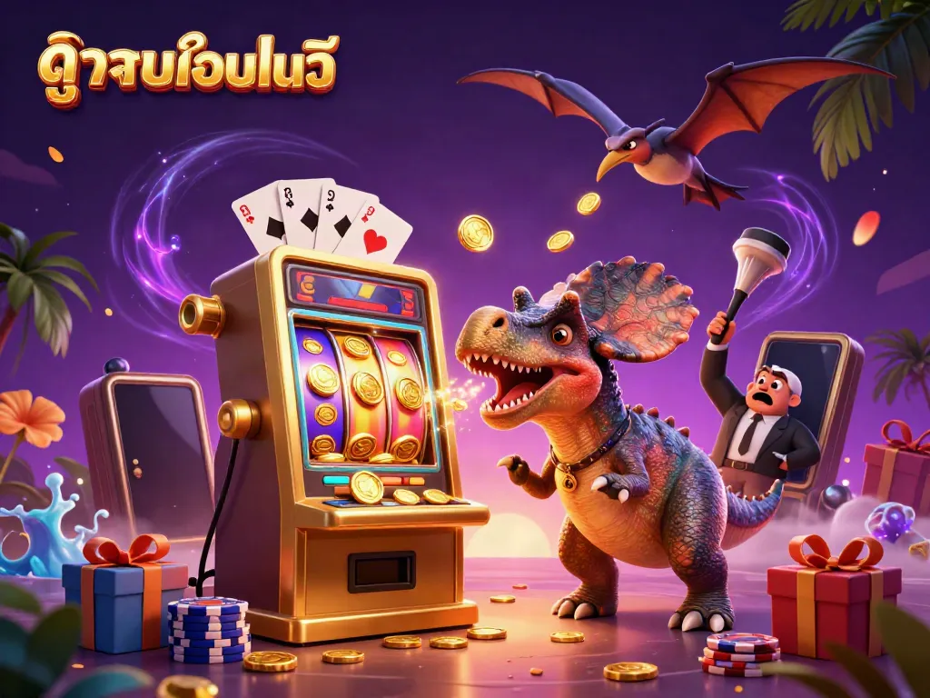 Experience ดูบอลออนไลน์ in a vibrant scene with dynamic characters celebrating a jackpot!