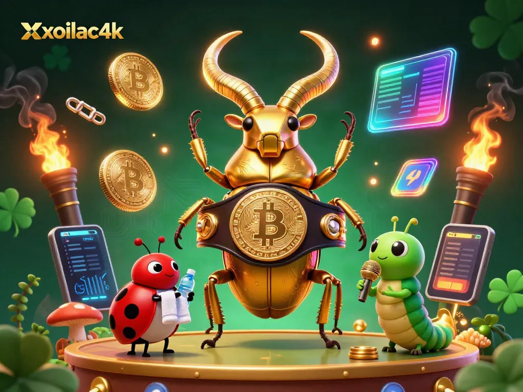 Bet on big wins with xoilac4k as a golden stag beetle and friends square off in a vibrant casino scene.