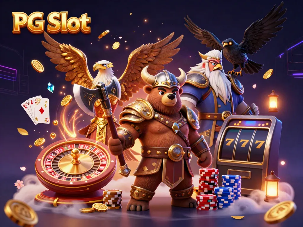 Temukan keseruan PG Slot dengan karakter Viking dan petualangan permainan kasino lainnya.