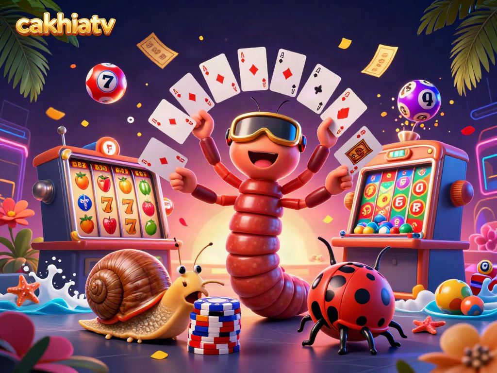 Experience exhilarating gameplay with cakhiatv's vibrant casino scene featuring dynamic elements and rich visuals.