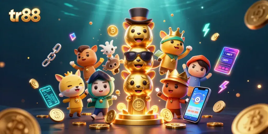 Play exciting games at tr88 featuring golden totem and vibrant casino elements.